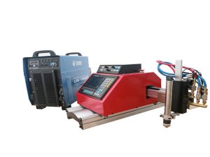 piccola macchina da taglio al plasma CNC portatile di alta qualità per lamiera di acciaio zincato